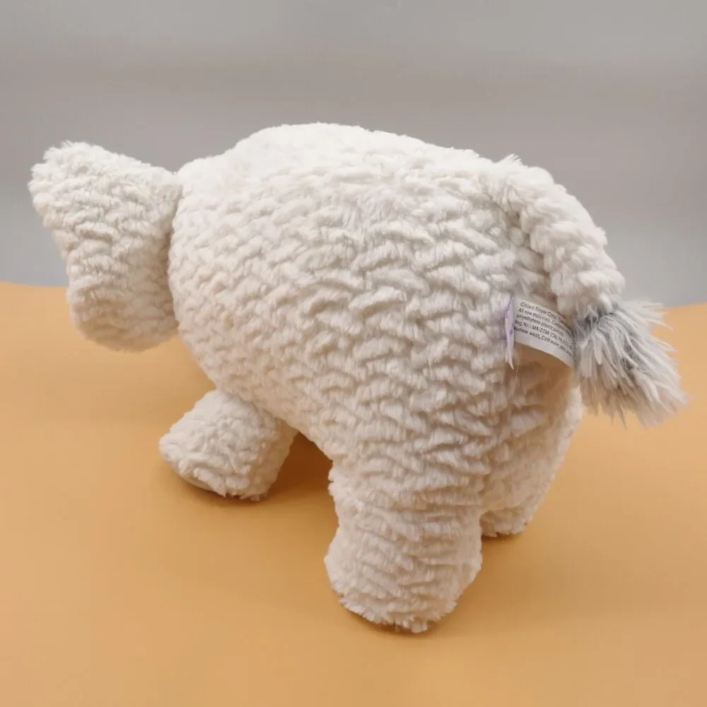 Mary Meyer Afrique Elephant White Plush Toy Ribbed Nursery 15" Stuffed Animal - Picture 6 of 9